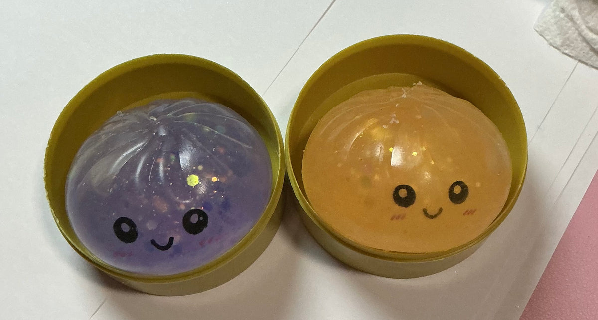 Mini glow in the dark dumplings